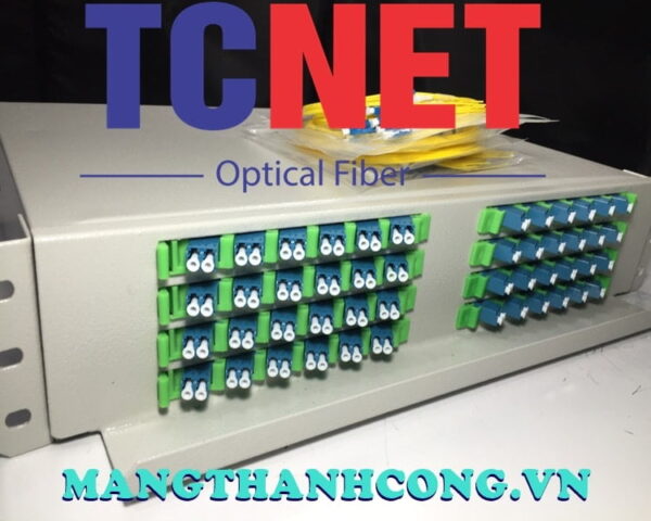 hop phoi quang odf 48fo khay truot gan rack 19 lcupc duplex sm 4