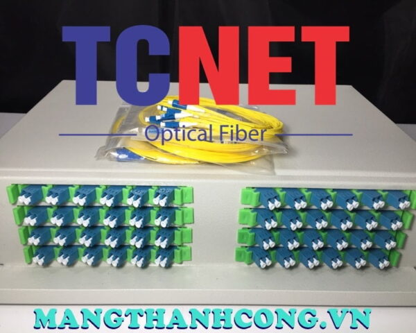 hop phoi quang odf 48fo khay truot gan rack 19 lcupc duplex sm 5