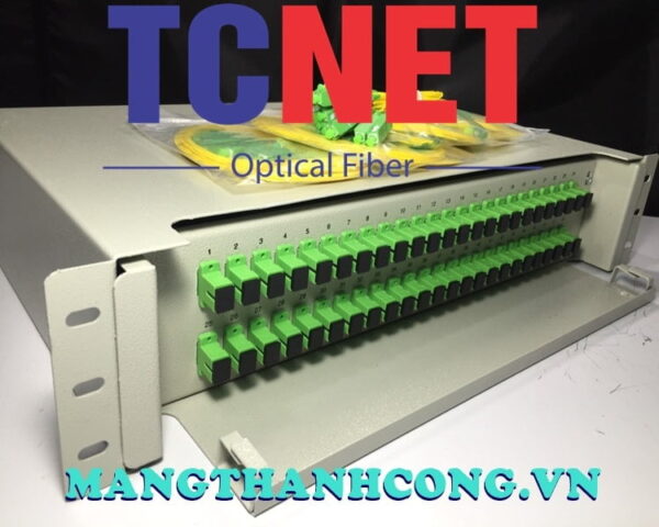 hop phoi quang odf 48fo khay truot gan rack 19 scapc sm 11