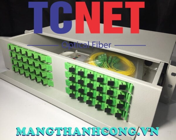 hop phoi quang odf 48fo khay truot gan rack 19 scapc sm 3