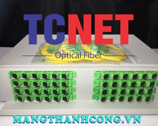hop phoi quang odf 48fo khay truot gan rack 19 scapc sm 4