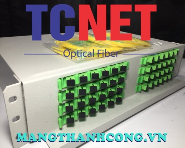 hop phoi quang odf 48fo khay truot gan rack 19 scapc sm 5