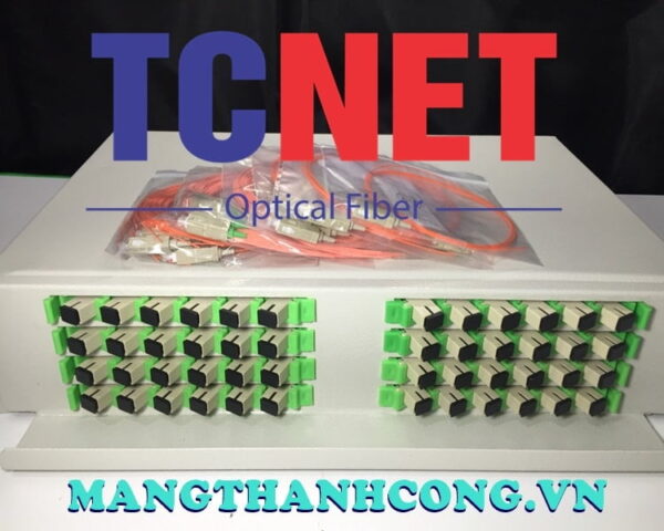 hop phoi quang odf 48fo khay truot gan rack 19 scpc mm 4