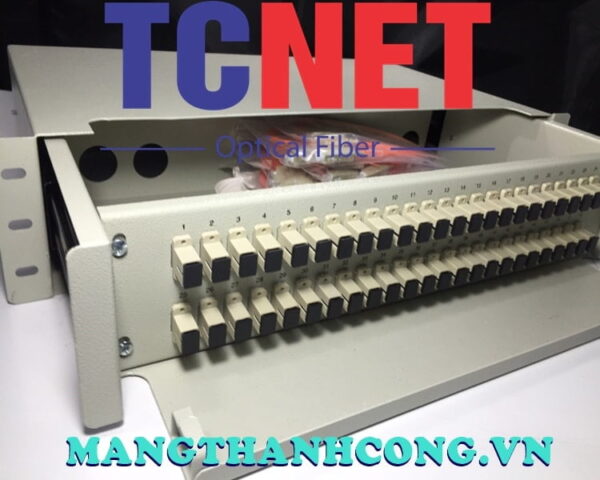 hop phoi quang odf 48fo khay truot gan rack 19 scpc mm 8