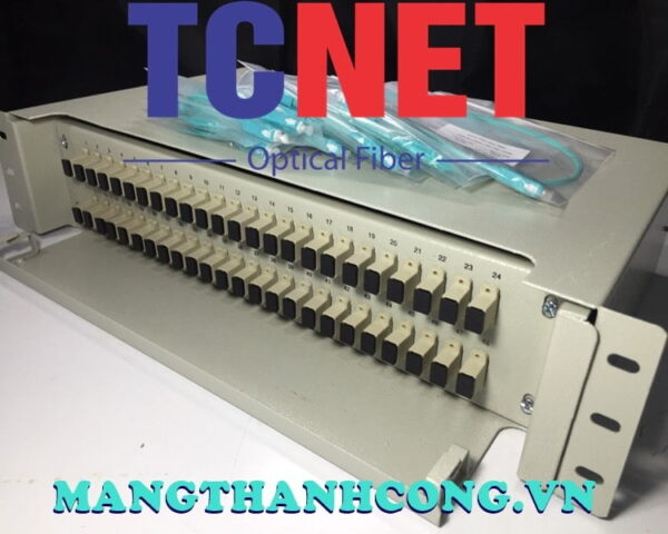 hop phoi quang odf 48fo khay truot gan rack 19 scpc om12