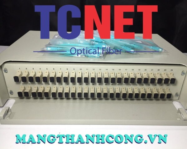 hop phoi quang odf 48fo khay truot gan rack 19 scpc om16