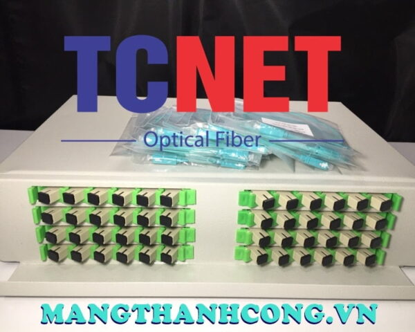 hop phoi quang odf 48fo khay truot gan rack 19 scpc om7