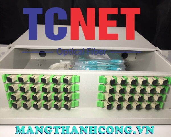 hop phoi quang odf 48fo khay truot gan rack 19 scpc om8