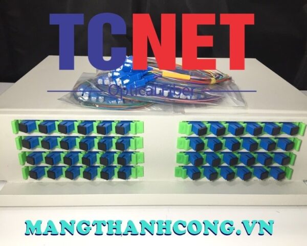 hop phoi quang odf 48fo khay truot gan rack 19 scupc 12 mau sm 5
