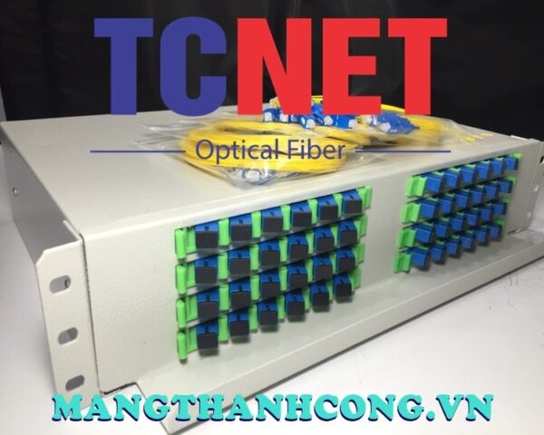 hop phoi quang odf 48fo khay truot gan rack 19 scupc sm 5