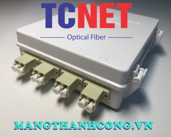 hop phoi quang odf 4fo ftth4 lc om2 duplex trang kem 3