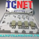 hop phoi quang odf 4fo ftth4 lc om3 duplex khay giua trang kem 4