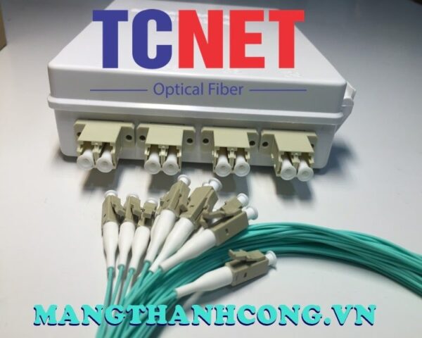 hop phoi quang odf 4fo ftth4 lc om4 duplex trang kem 2