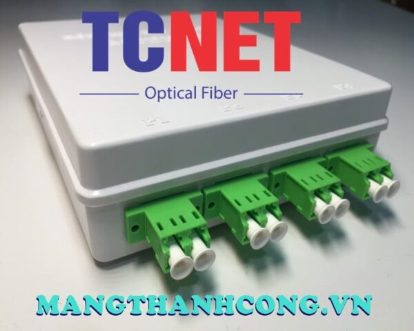 hop phoi quang odf 4fo ftth4 lcapc sm duplex trang kem 4