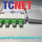 hop phoi quang odf 4fo ftth4 lcapc sm duplex trang kem 6