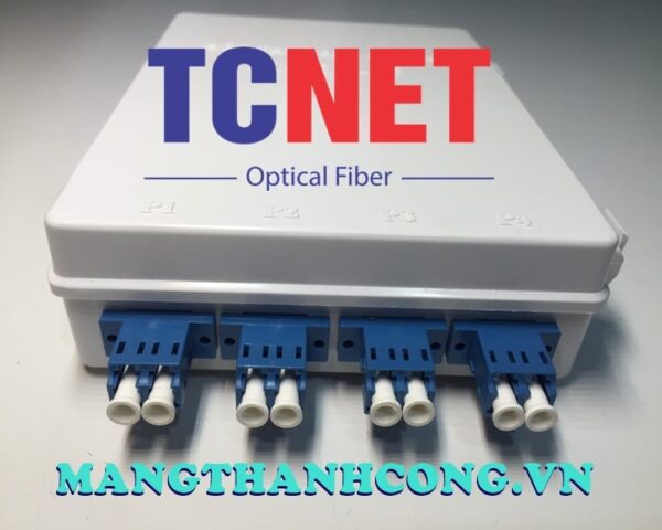 hop phoi quang odf 4fo ftth4 lcupc sm duplex trang kem 2