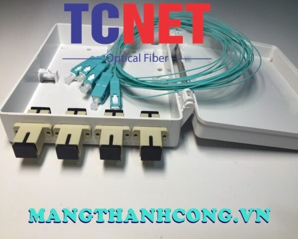 hop phoi quang odf 4fo ftth4 sc om4 simplex trang kem
