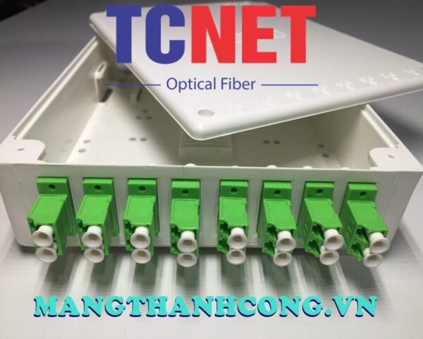 hop phoi quang odf 8fo ftth8 lcapc duplex sm trang kem 1
