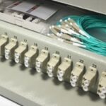 Hộp phối quang ODF 8FO Khay Trượt Gắn Rack 19” LC Duplex OM3