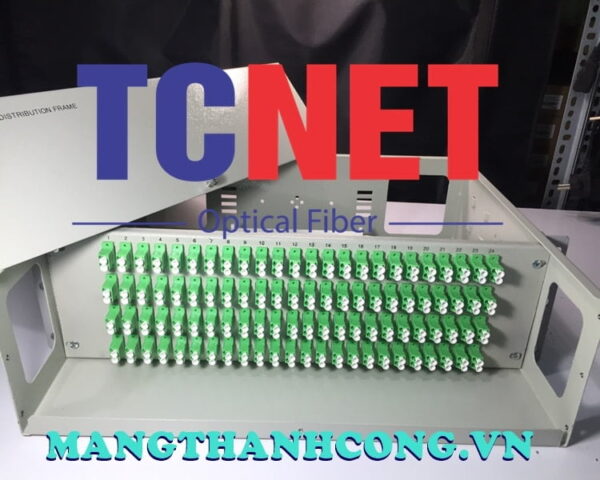 hop phoi quang odf 96fo khay co dinh gan rack 19 lcapc duplex sm 2