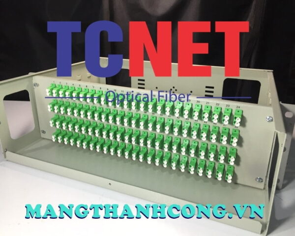 hop phoi quang odf 96fo khay co dinh gan rack 19 lcapc duplex sm 3