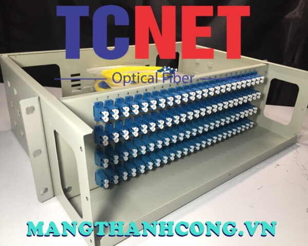 hop phoi quang odf 96fo khay co dinh gan rack 19 lcupc duplex sm 2