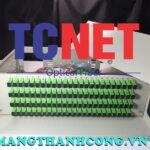 hop phoi quang odf 96fo khay co dinh gan rack 19 scapc 12 mau sm