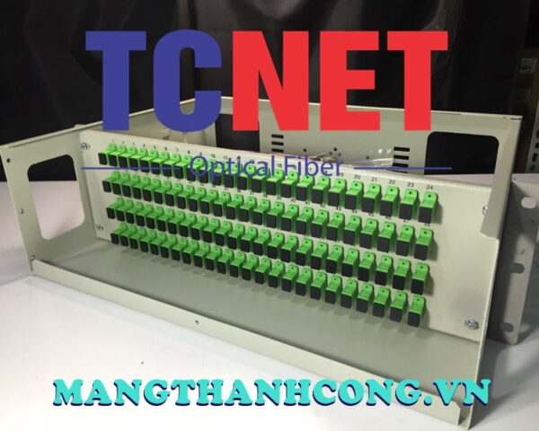 hop phoi quang odf 96fo khay co dinh gan rack 19 scapc 12 mau sm 4