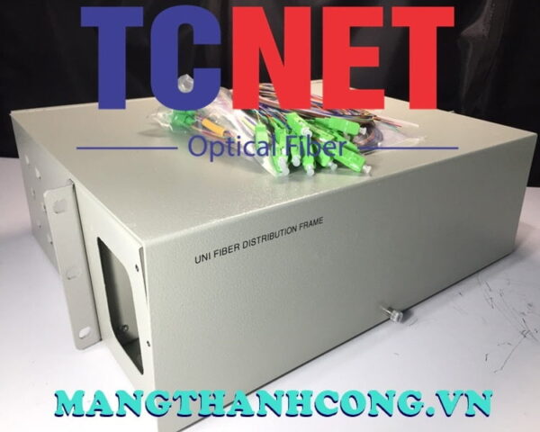hop phoi quang odf 96fo khay co dinh gan rack 19 scapc 12 mau sm 6