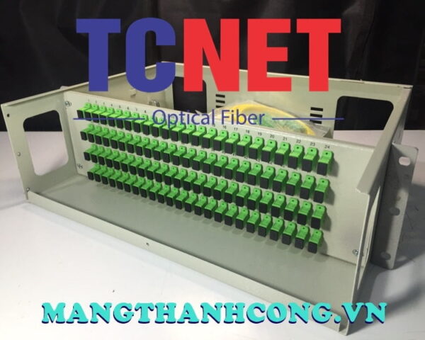 hop phoi quang odf 96fo khay co dinh gan rack 19 scapc sm 2