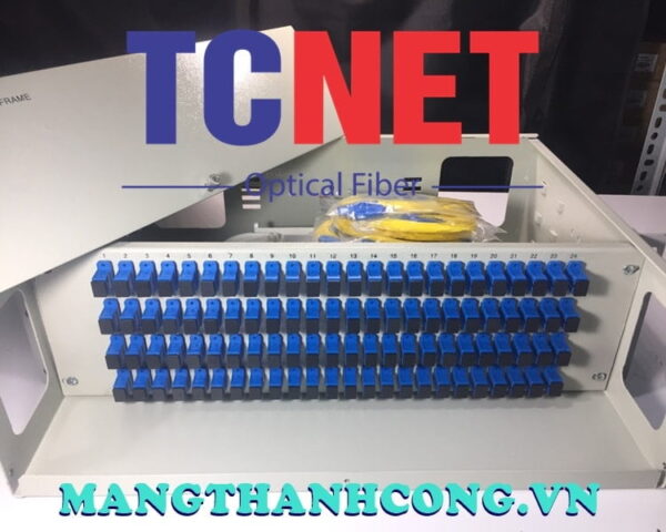 hop phoi quang odf 96fo khay co dinh gan rack 19 scupc sm 2