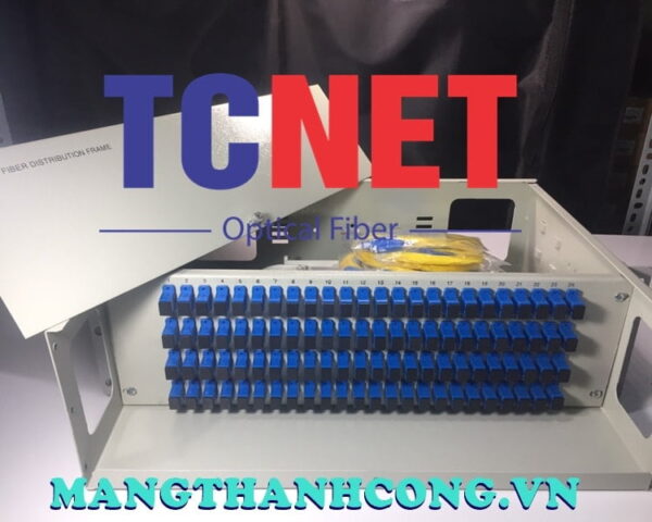 hop phoi quang odf 96fo khay co dinh gan rack 19 scupc sm