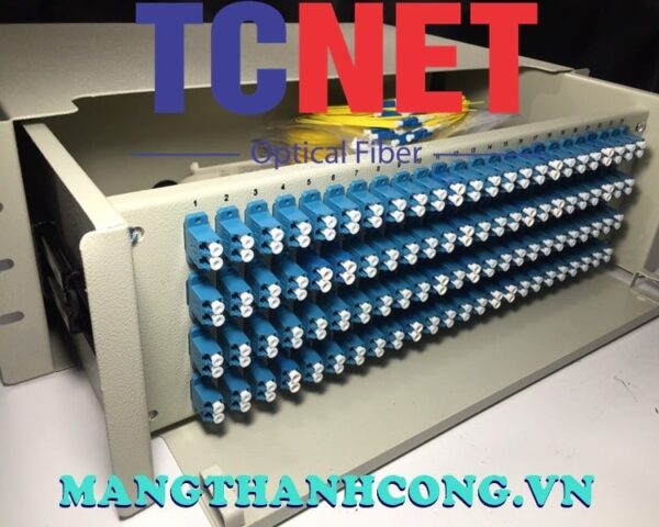 hop phoi quang odf 96fo khay truot gan rack 19 lcupc duplex sm 3