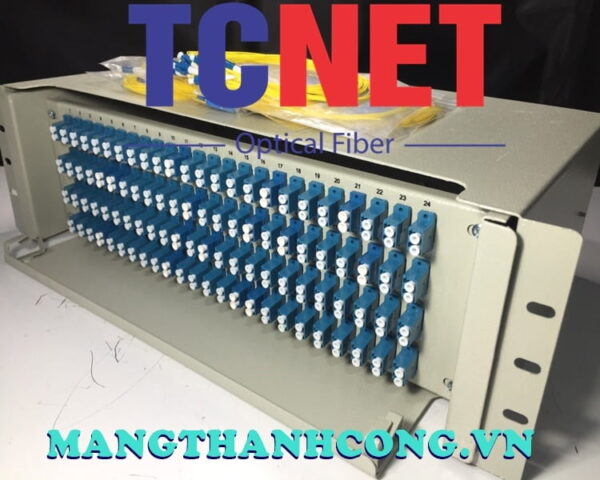 hop phoi quang odf 96fo khay truot gan rack 19 lcupc duplex sm 5