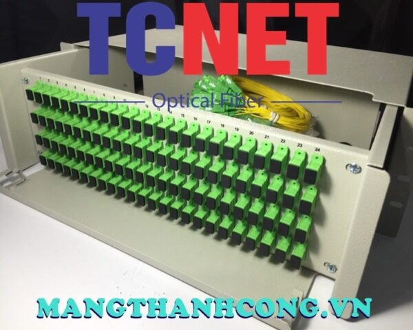hop phoi quang odf 96fo khay truot gan rack 19 scapc sm 3