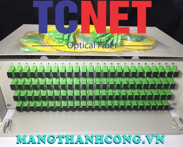 hop phoi quang odf 96fo khay truot gan rack 19 scapc sm 5