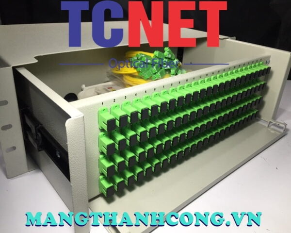 hop phoi quang odf 96fo khay truot gan rack 19 scapc sm