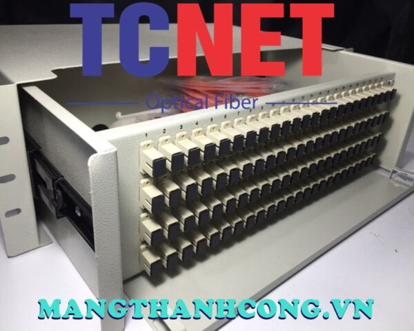 hop phoi quang odf 96fo khay truot gan rack 19 scpc mm 1