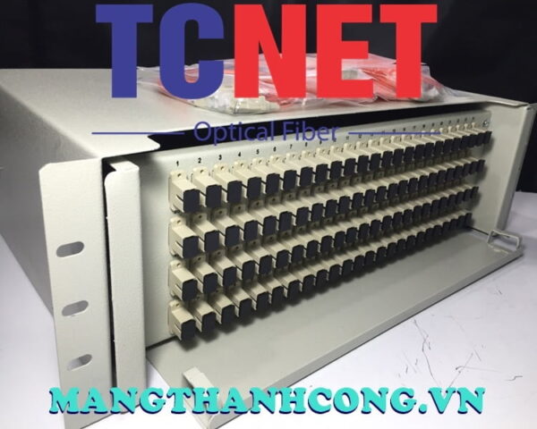 hop phoi quang odf 96fo khay truot gan rack 19 scpc mm 5