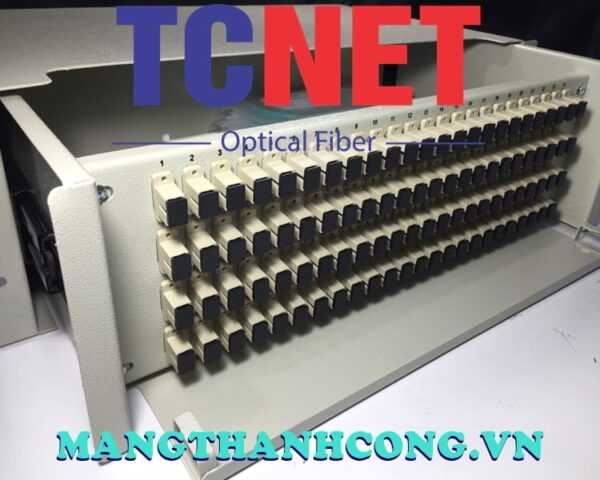 hop phoi quang odf 96fo khay truot gan rack 19 scpc om3