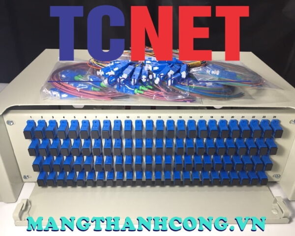hop phoi quang odf 96fo khay truot gan rack 19 scupc 12 mau sm 5