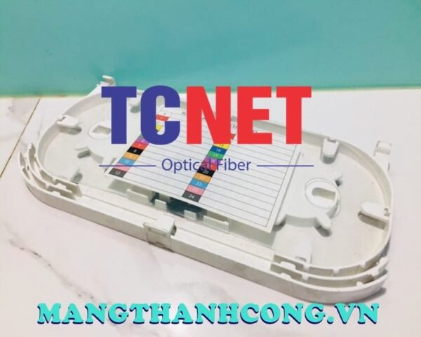 khay han noi cap quang 24fo lon mau trang bao ve ong co nhiet hop phoi quang mang xong quang