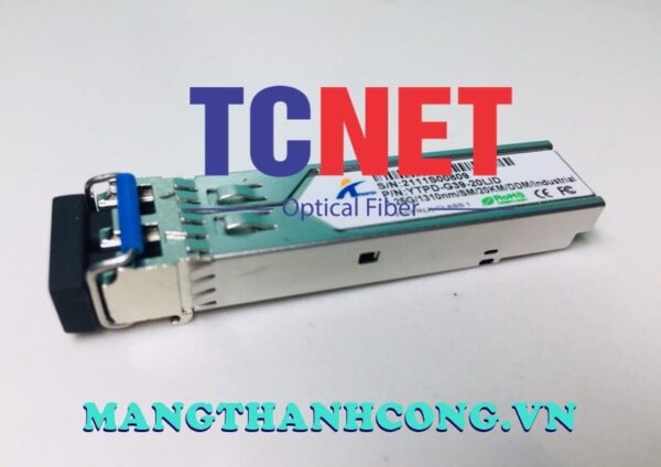 module quang cong nghiep wintop ytpd g39 20lid sfp 1.25gbps 2 soi quang 20km 1310nm ddm 1