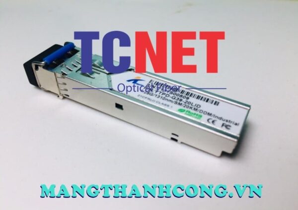 module quang cong nghiep wintop ytpd g39 20lid sfp 1.25gbps 2 soi quang 20km 1310nm ddm 3