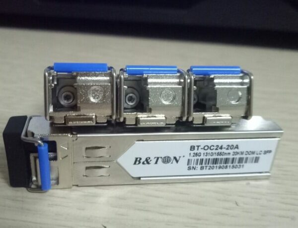 module quang sfp 1.25 gbps 1 soi quang 20km chuan a 13101550nm ddm ma bt oc24 20a 2