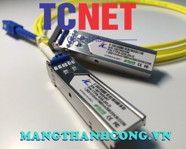 module quang wintop yt ps g35 20li d module quang industrial sfp 1.25 gbps 1 soi quang 20km 13101550nm ddm 3