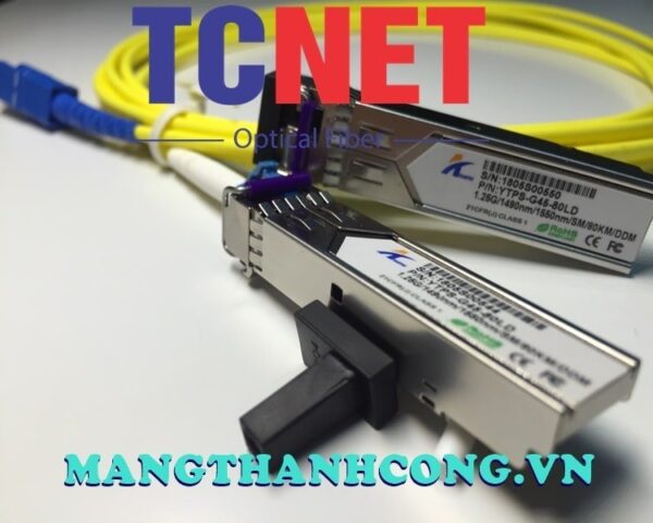 module quang wintop yt ps g45 80li d module quang industrial sfp 1.25 gbps 1 soi quang 80km 14901550nm ddm 1