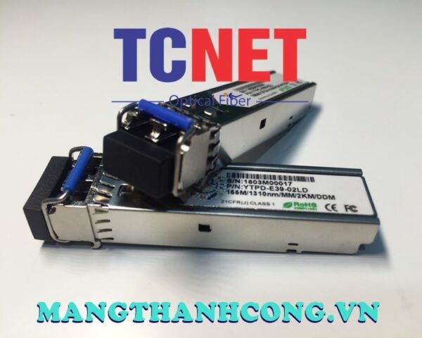 module quang wintop ytpd e39 02ldwtpd e39 02ld module quang sfp 155 mbps 2 soi quang 2km multimode 1310nm ddm 12