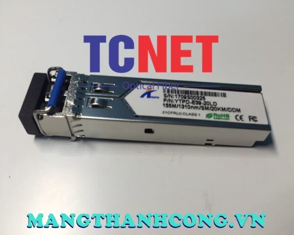 module quang wintop ytpd e39 20ldwtpd e39 20ld module quang sfp 155 mbps 2 soi quang 20km 1310nm ddm 16
