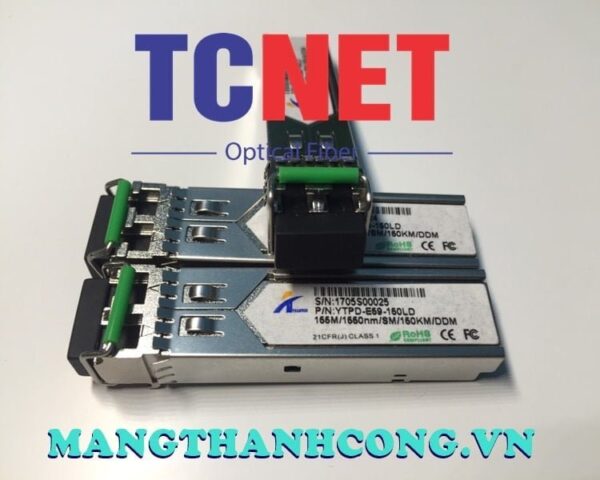 module quang wintop ytpd e59 150ldwtpd e59 150ld module quang sfp 155 mbps 2 soi quang 150km 1550nm ddm 3